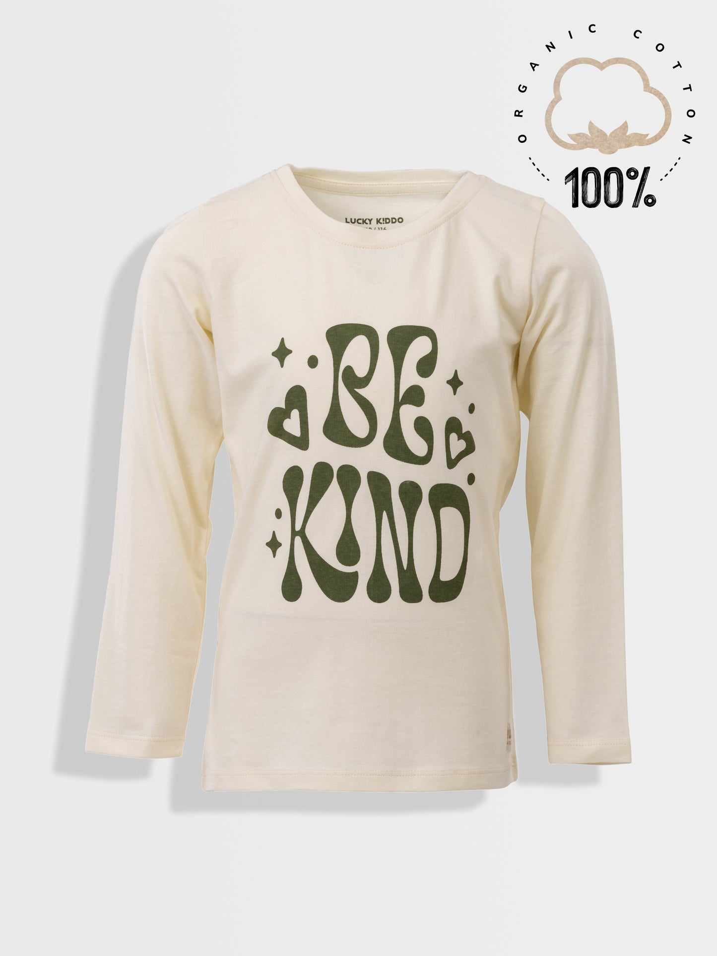 Lány hosszú ujjú póló Be kind