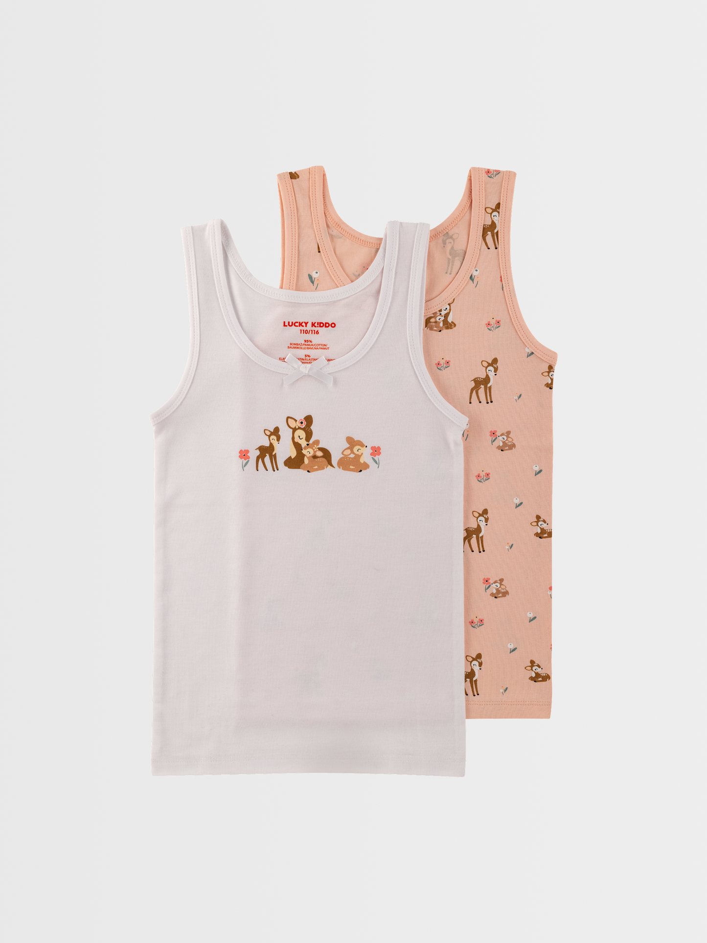 Bambi | Lány alsó trikó (2 db)