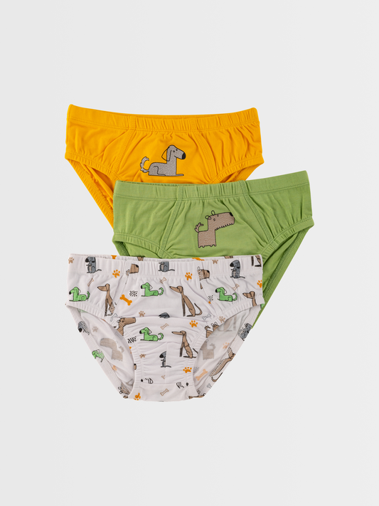 Doggie | Fiú slip alsónadrág (3 db)