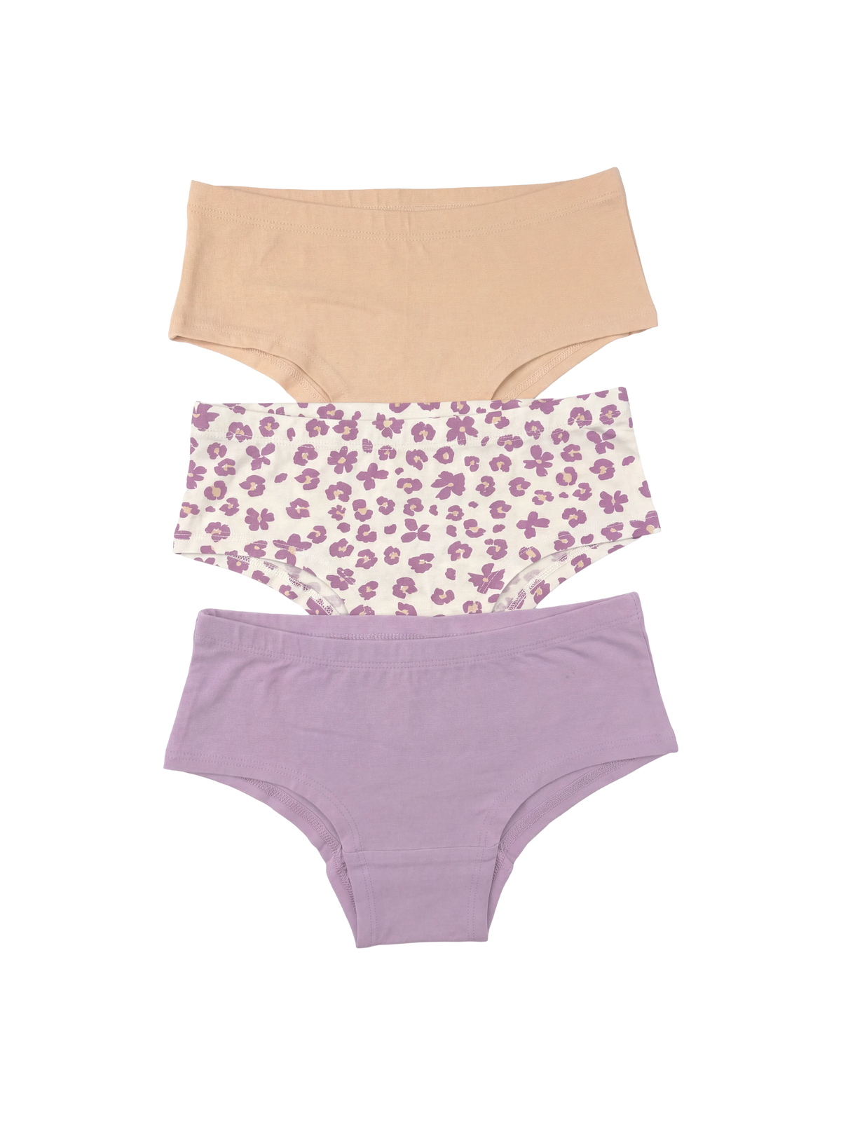 Lilac Flowers | Lány hipster alsónadrág (3 db)