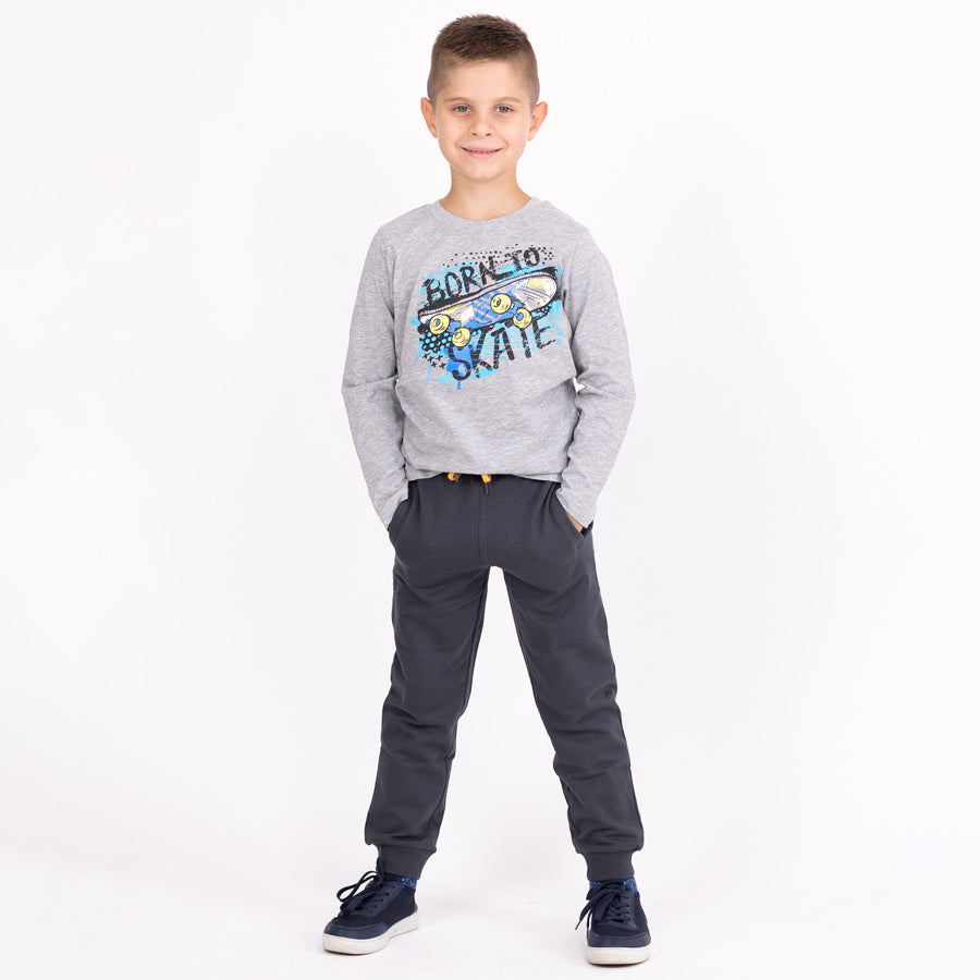 Fiú jogger nadrágok Grey