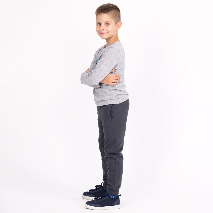 Fiú jogger nadrágok Grey