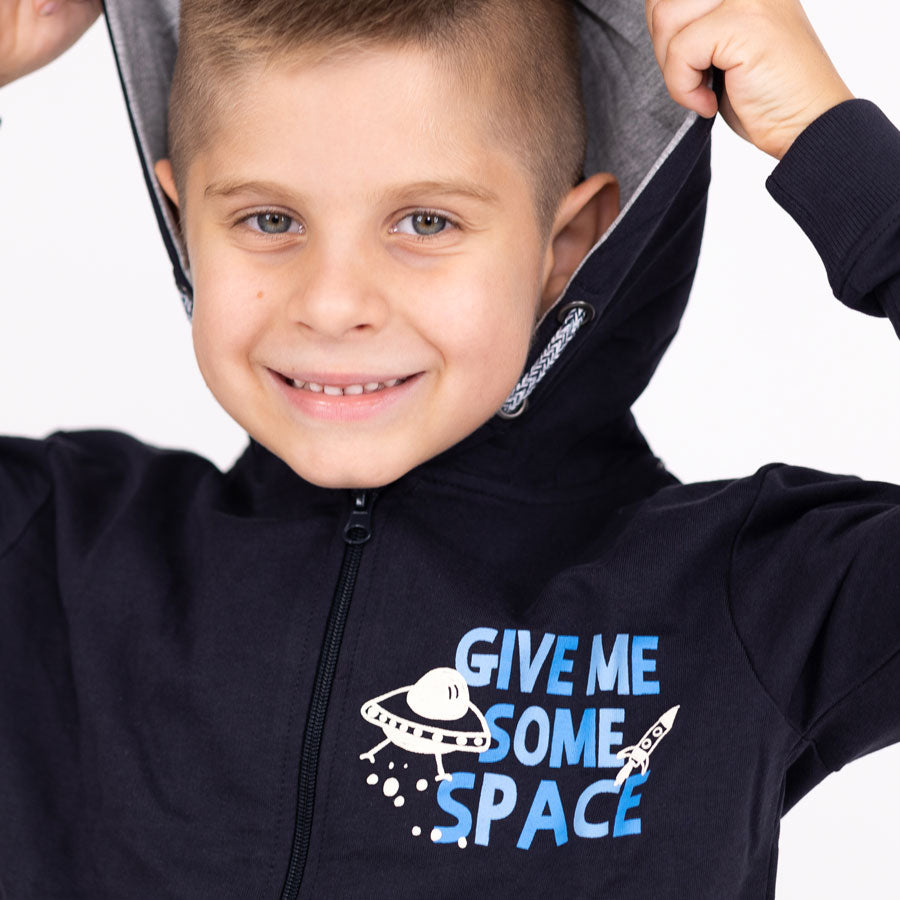 Fiú Pulóver Space