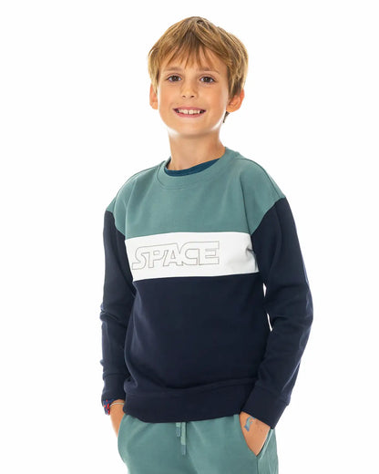 Fiú Pulóver Space