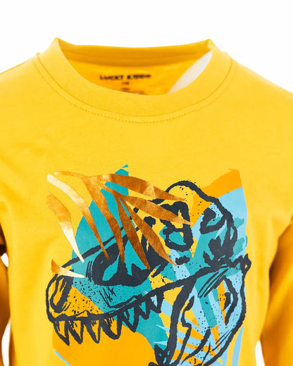 Fiú hosszú ujjú póló Dino Adventure