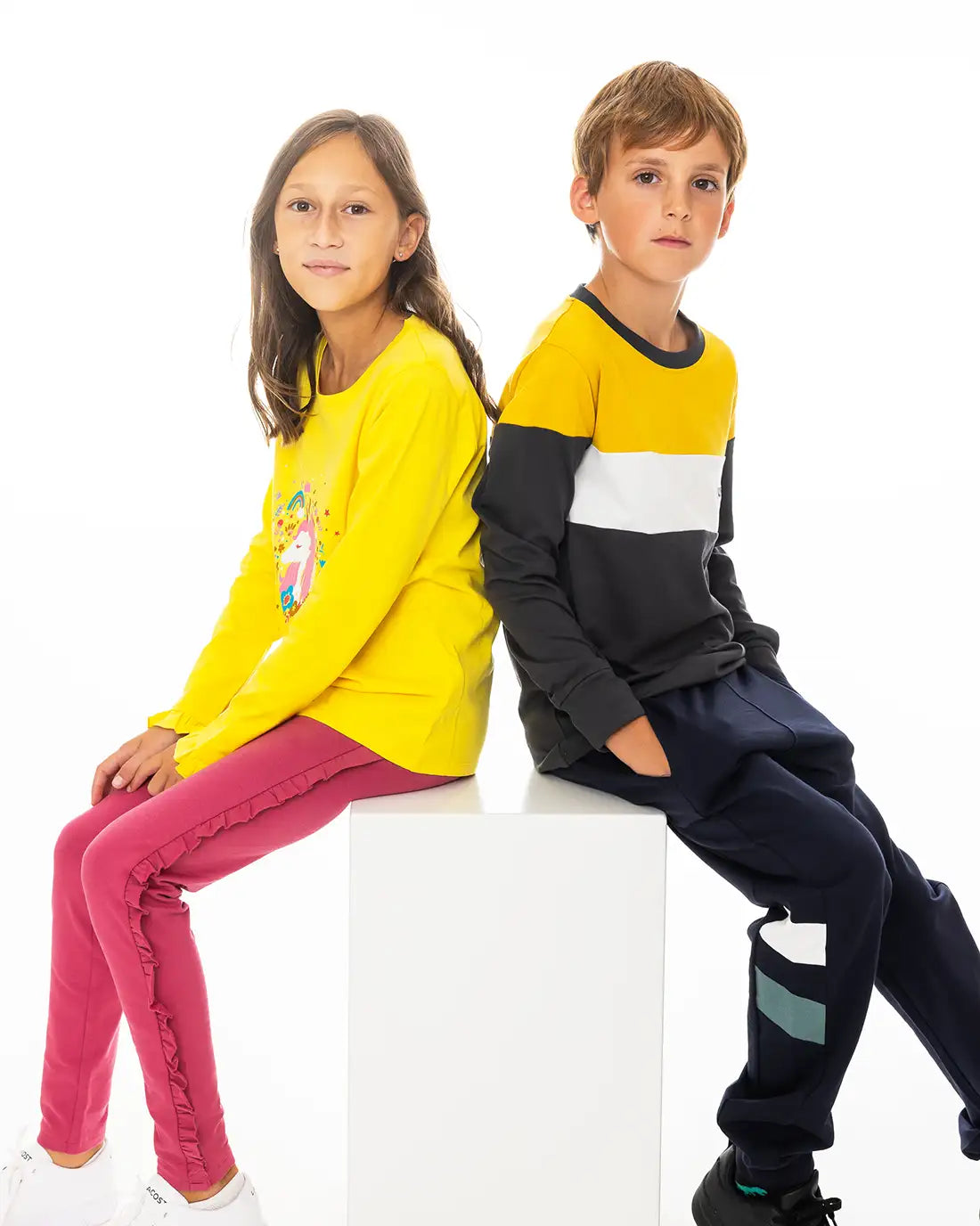 Fiú hosszú ujjú póló LK Yellow
