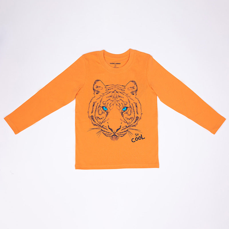 Fiú hosszú ujjú póló Cool Lion