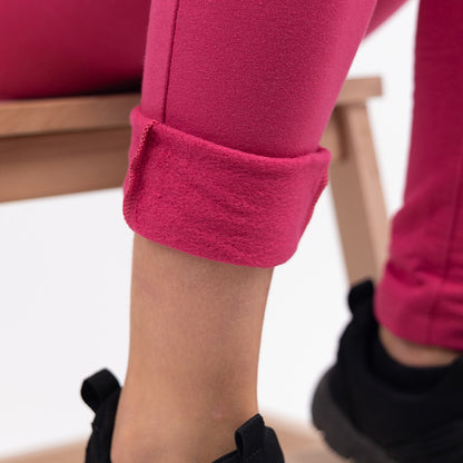 Lány Téli Leggings Cool Pink