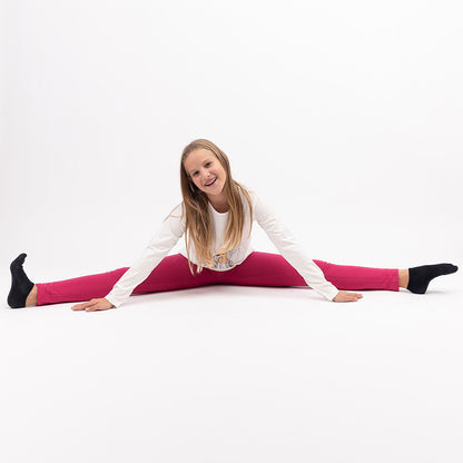 Lány Téli Leggings Cool Pink