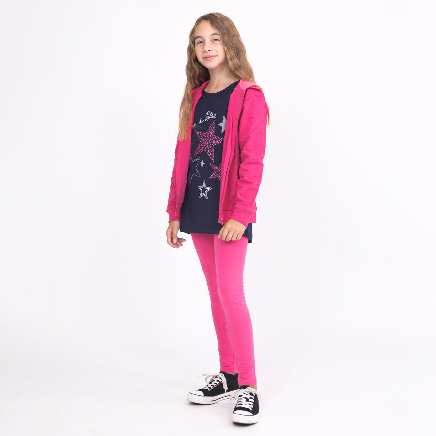 Lány Pulóver Love Pink