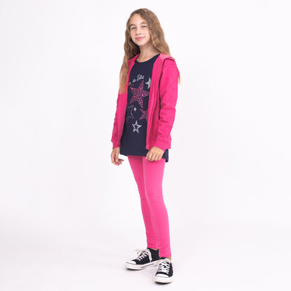 Lány Pulóver Love Pink