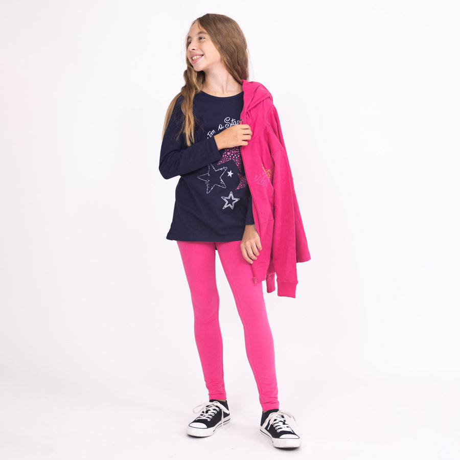 Lány Pulóver Love Pink