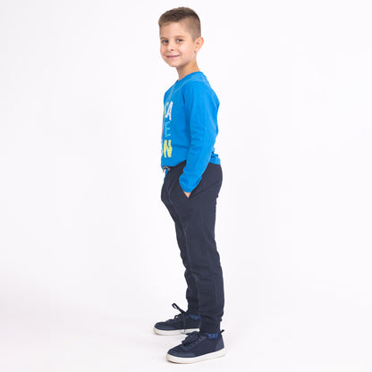 Fiú jogger nadrágok Blue sea
