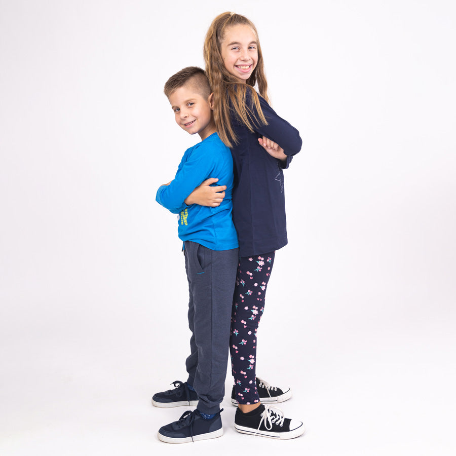 Fiú jogger nadrágok Deep Blue