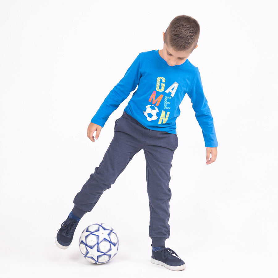 Fiú jogger nadrágok Light Blue