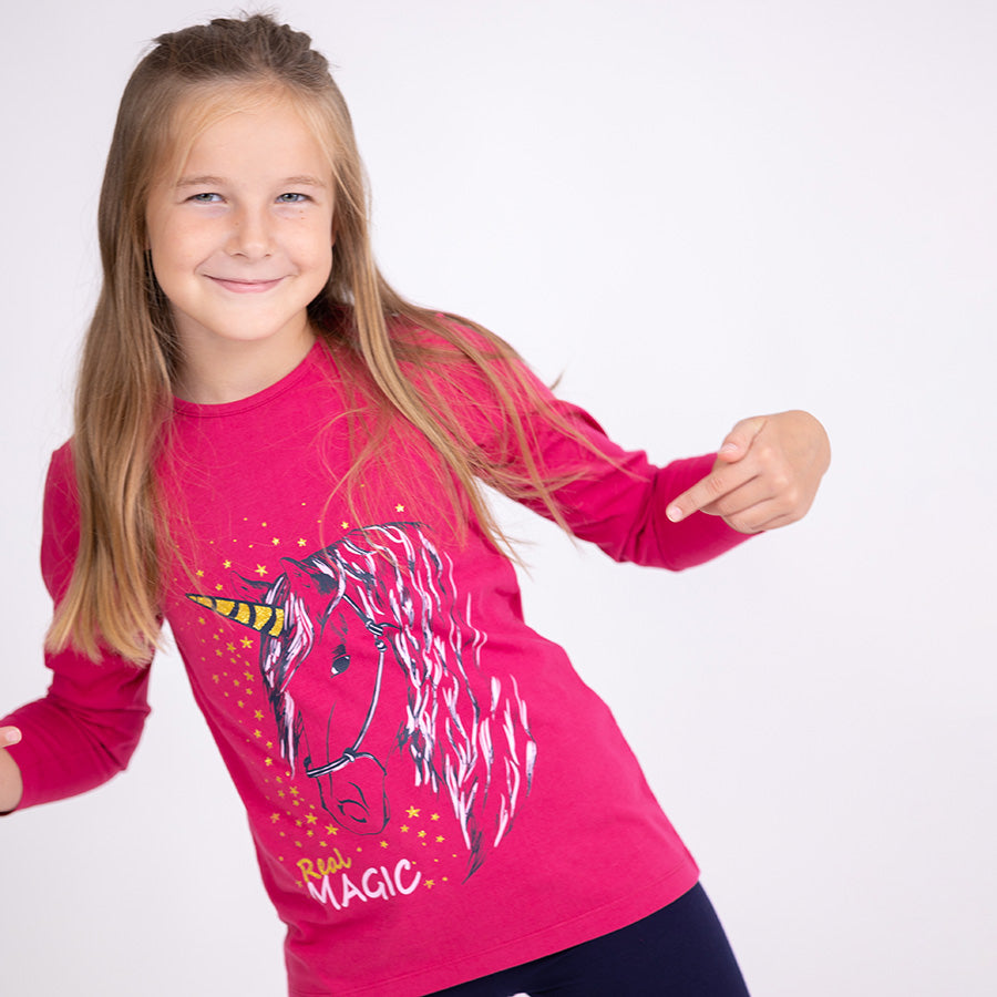 Lány Tunika Pink Unicorn