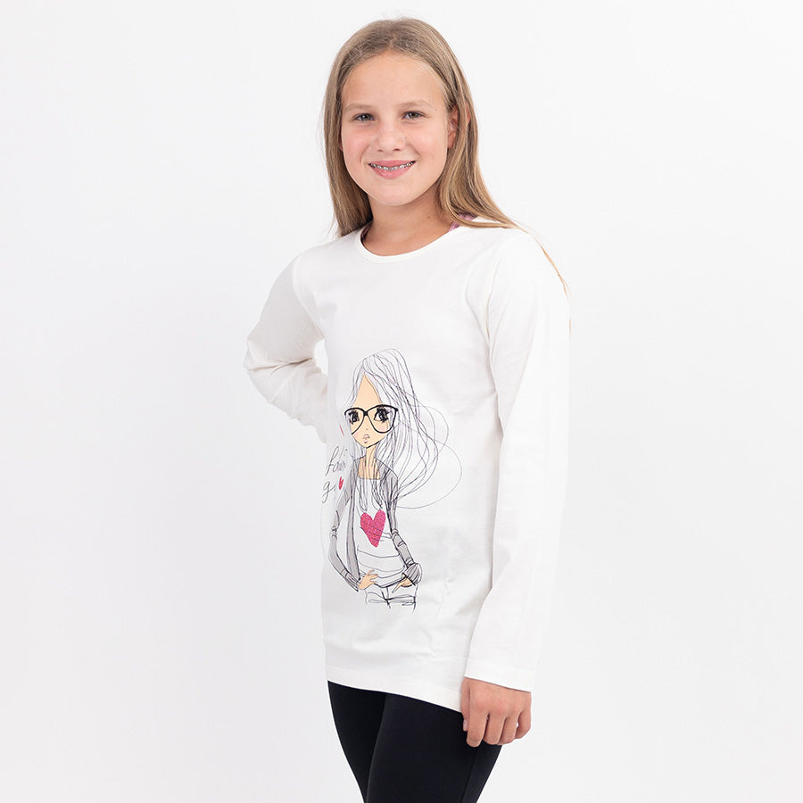 Lány Tunika Fashion Girl