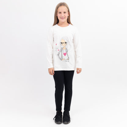 Lány Tunika Fashion Girl