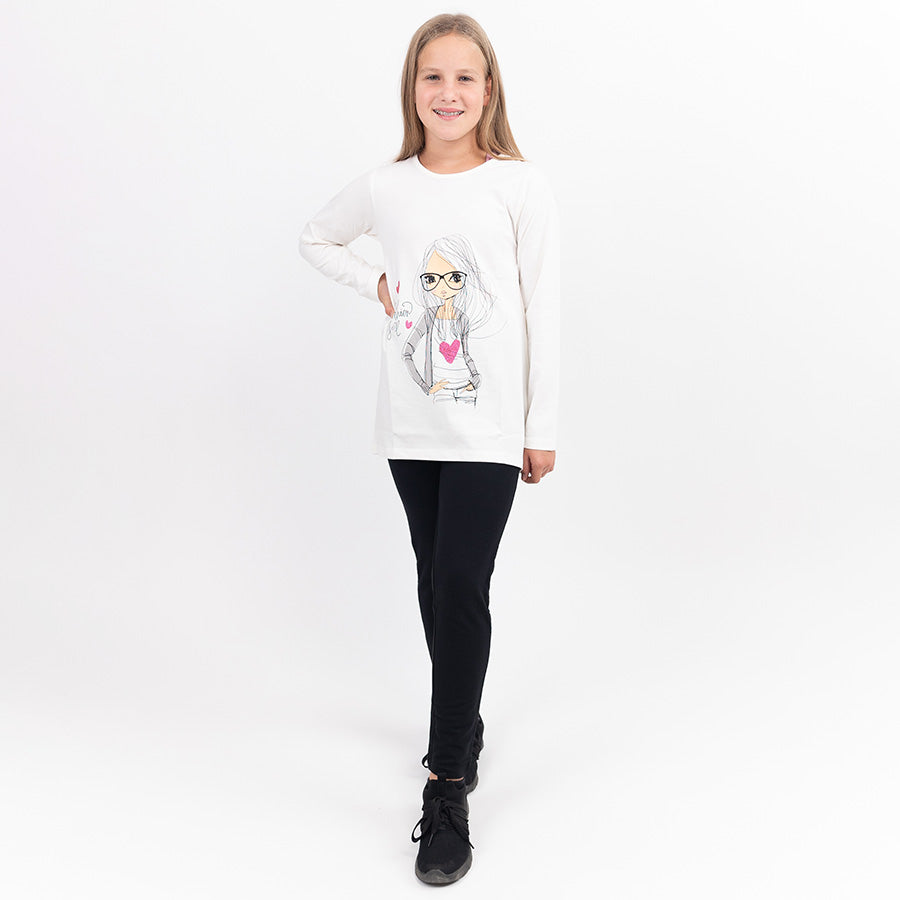 Lány Tunika Fashion Girl