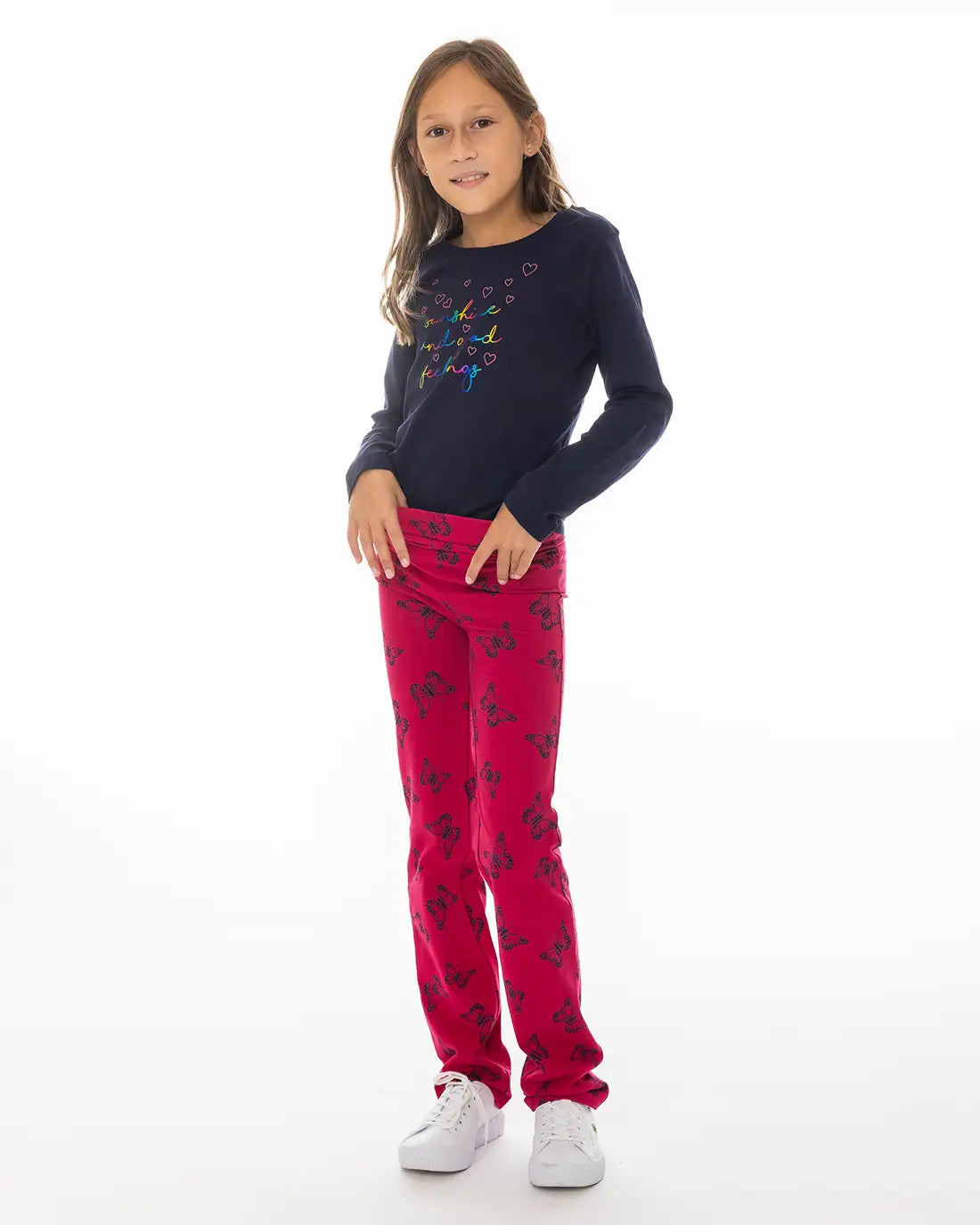 Lány leggings Butterflies