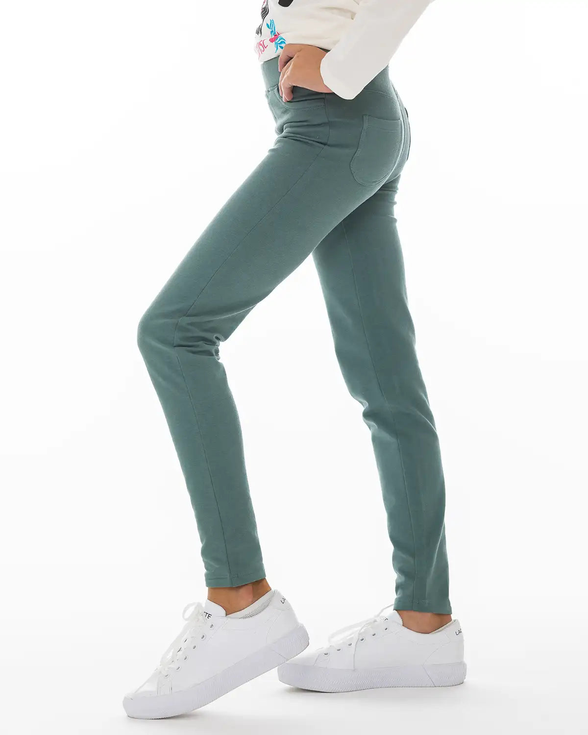 Lány leggings Green