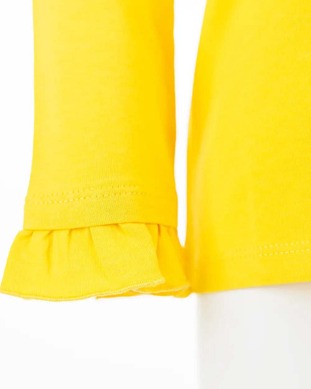 Lány hosszú ujjú póló Enchated Unicorn Yellow