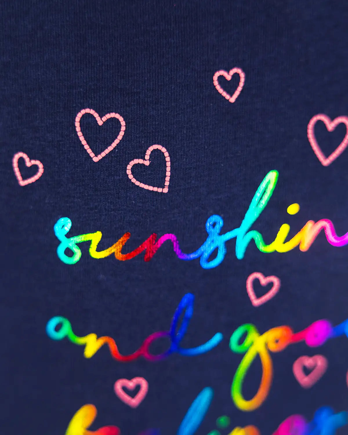 Lány hosszú ujjú póló Sunshine Feelings