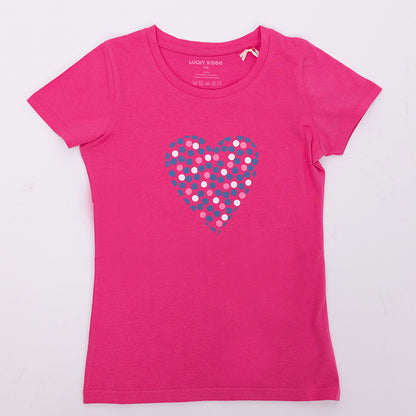 Lány póló Heart