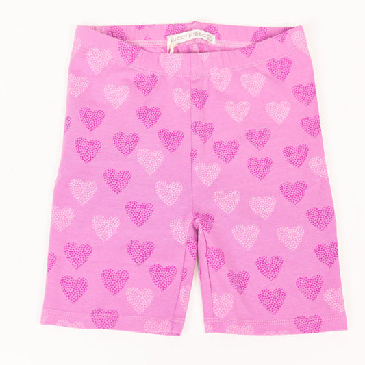 Lány rövid leggings Purple Love