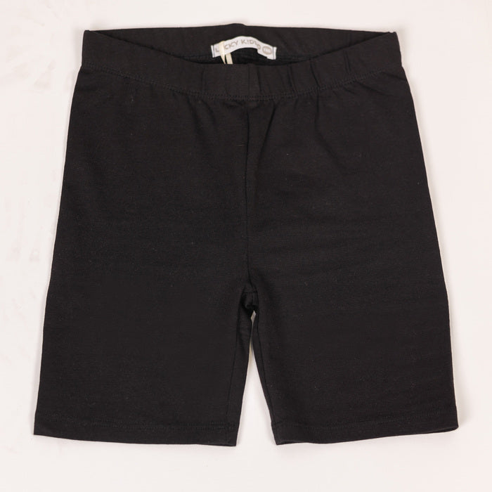 Lány rövid leggings Black