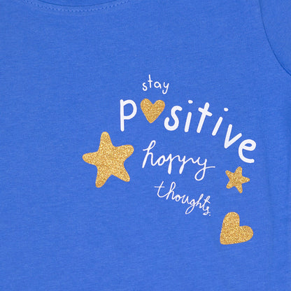 Lány hosszú ujjú póló Positive
