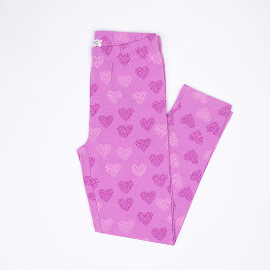 Lány Leggingsek Purple Love