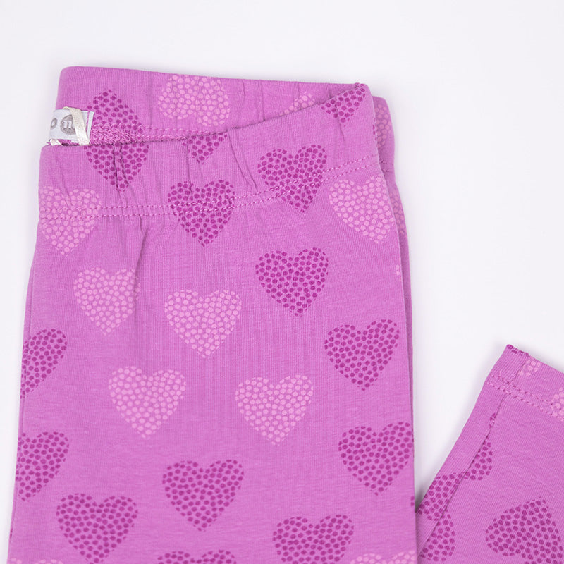 Lány Leggingsek Purple Love