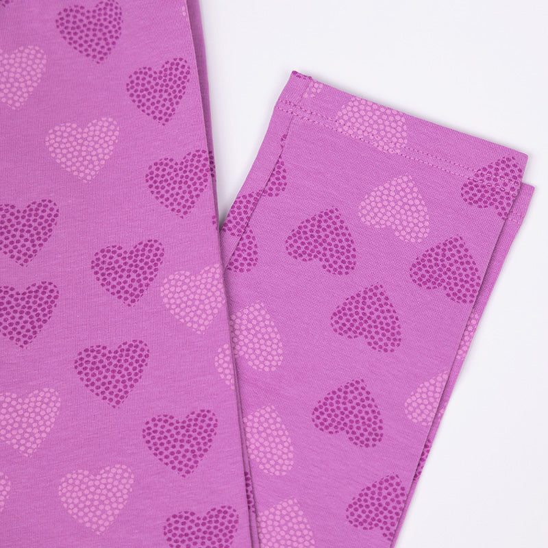 Lány Leggingsek Purple Love