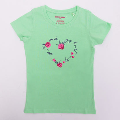 Lány póló Rose Heart