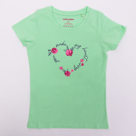 Lány póló Rose Heart
