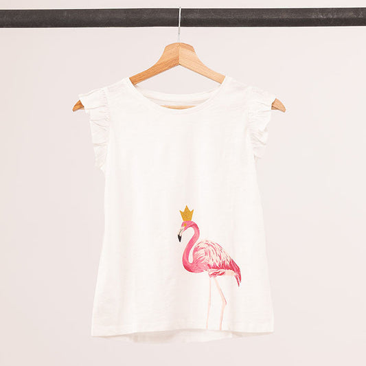 Lány póló White Flamingo