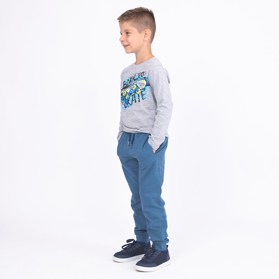 Fiú jogger nadrágok Denim Blue