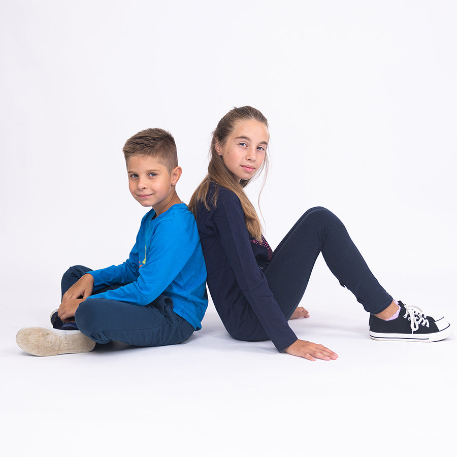 Fiú jogger nadrágok Dark Blue