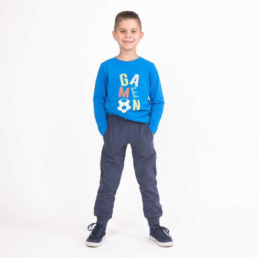 Fiú jogger nadrágok Light Blue