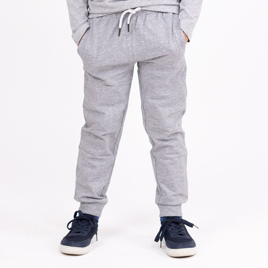 Fiú jogger nadrágok Pebble grey