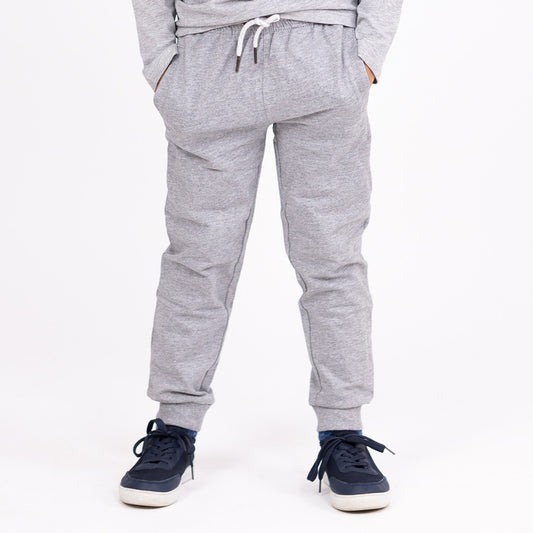 Fiú jogger nadrágok Pebble grey