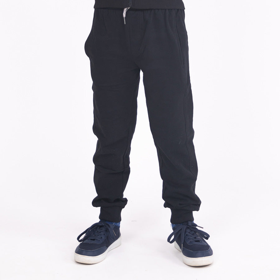 Fiú téli jogger nadrágok Black