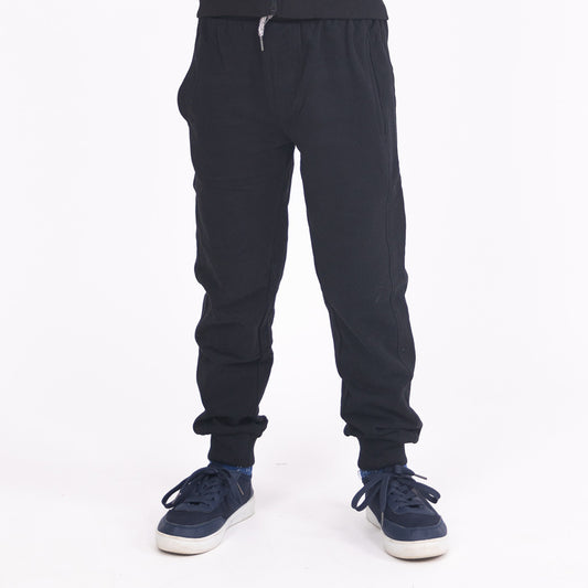 Fiú téli jogger nadrágok Black