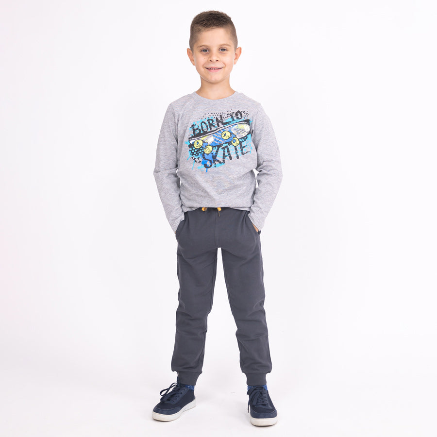 Fiú jogger nadrágok Grey