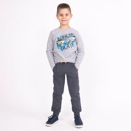 Fiú jogger nadrágok Grey